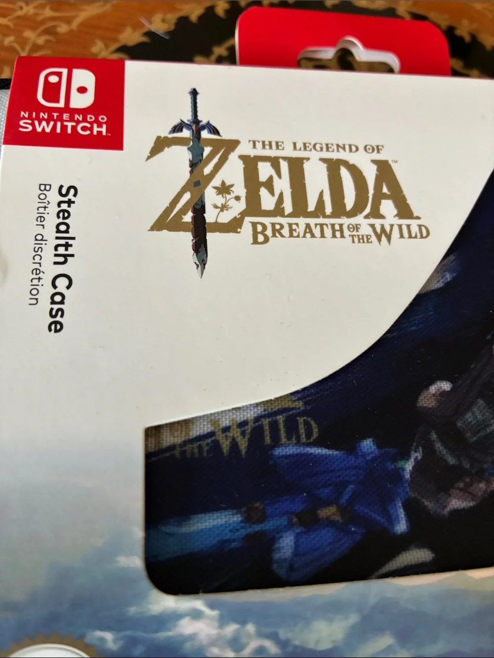 Nintendo Switch Zelda Breath of the Wild Carrying Stealth Case NWT